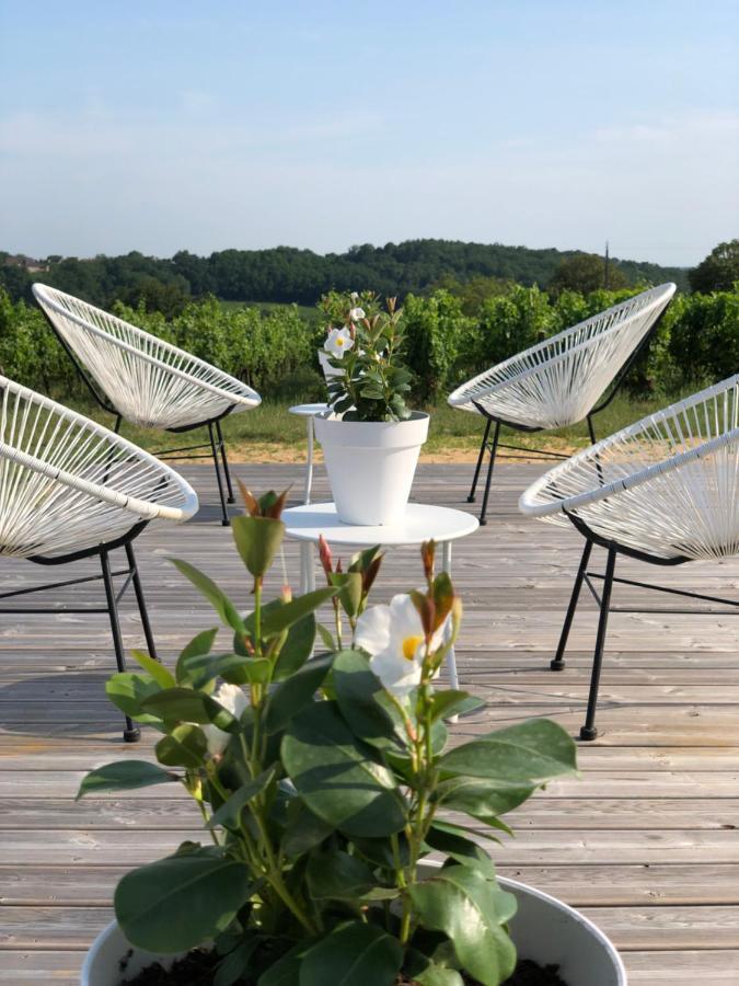 Chez Henri Bed & Breakfast Belves-de-Castillon ภายนอก รูปภาพ