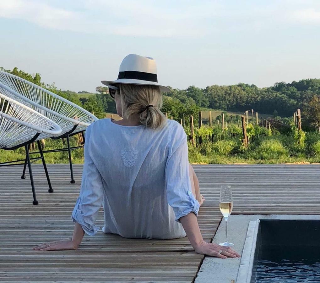 Chez Henri Bed & Breakfast Belves-de-Castillon ภายนอก รูปภาพ